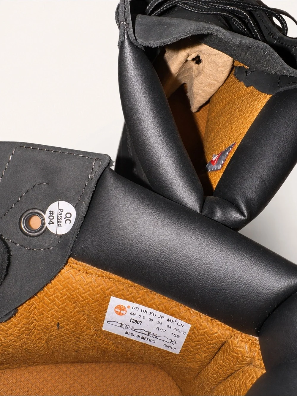 Timberland Black Men's Waterproof Work Boots